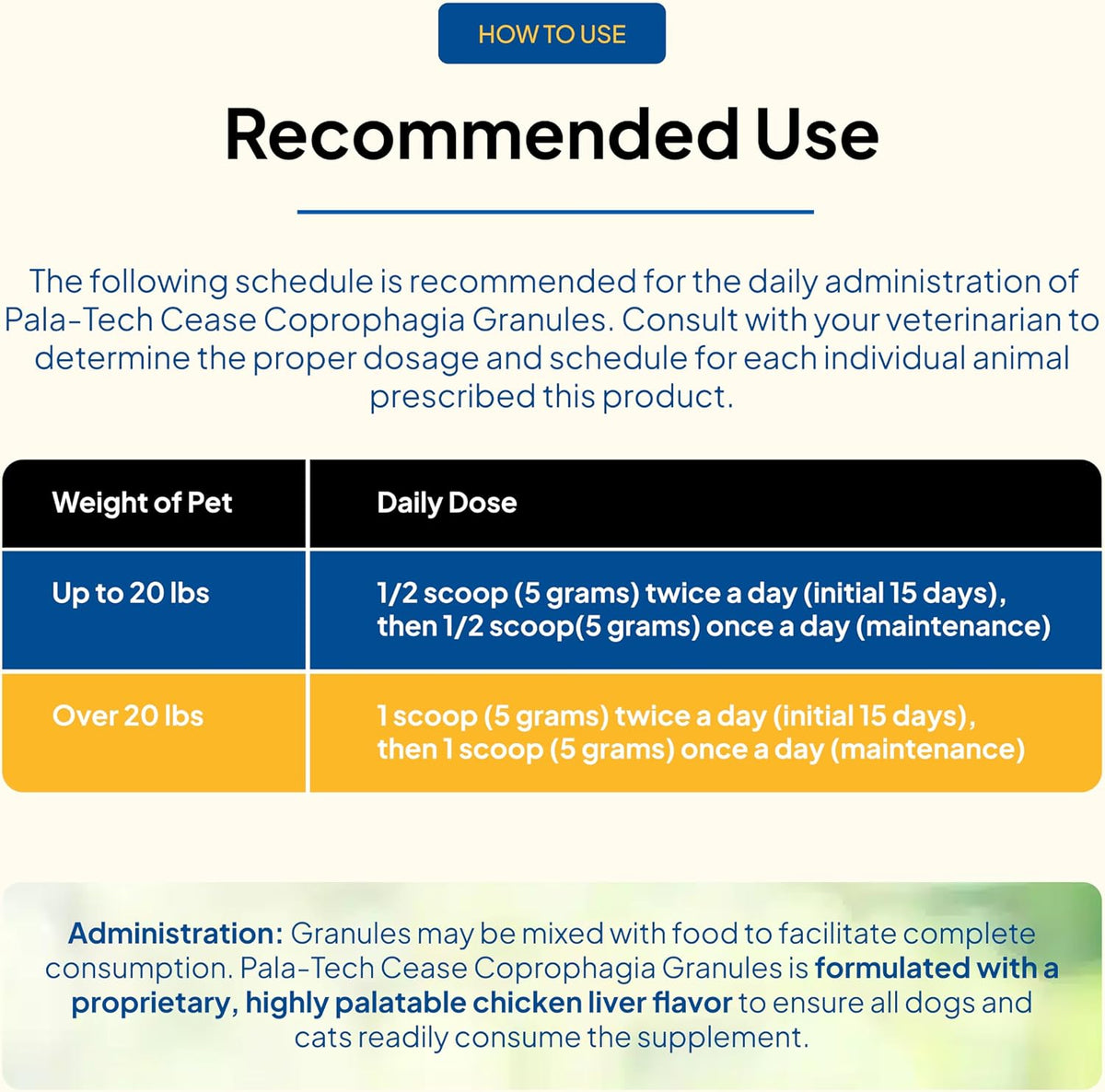 Pala-Tech Cease Coprophagia Granules for Dogs (450g) - görsel 5