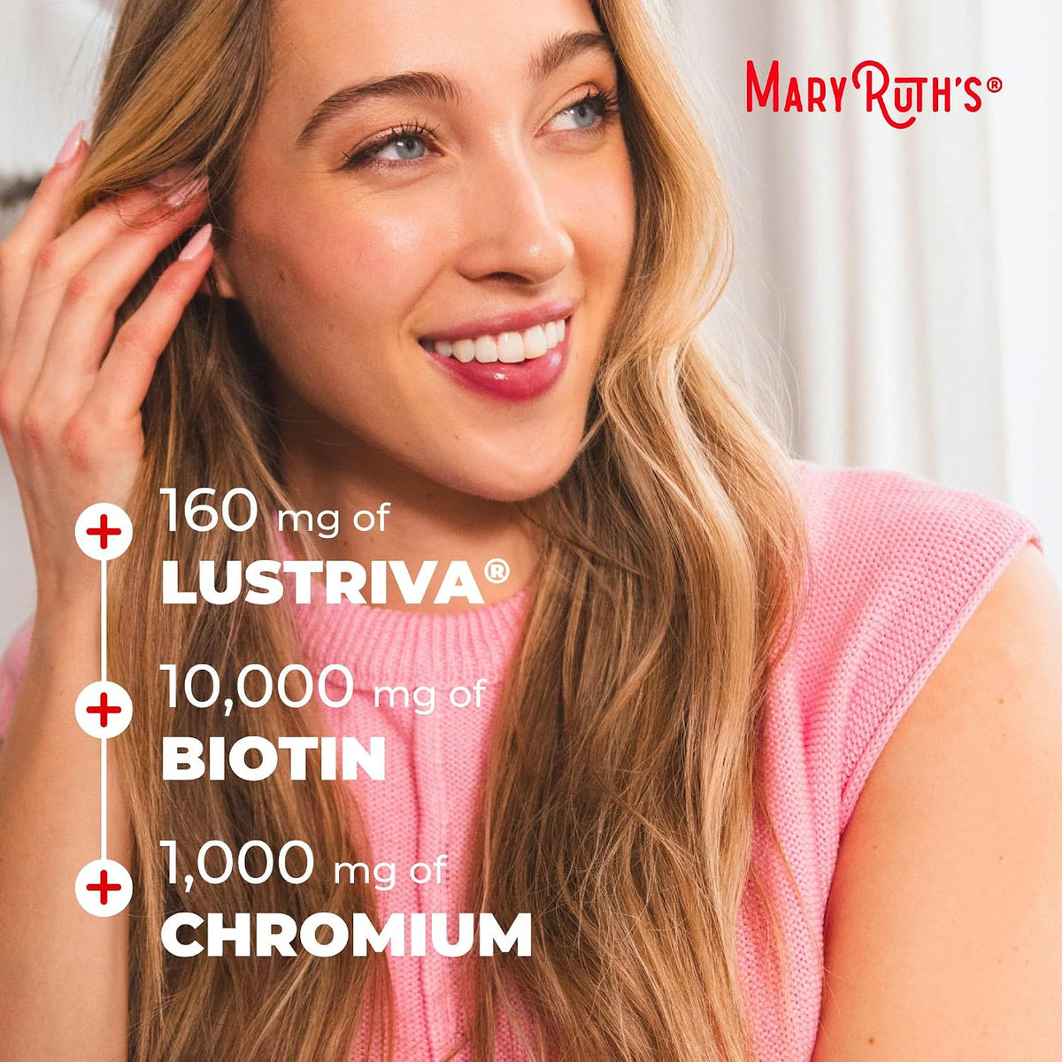 MaryRuth's Liquid Multivitamin + Hair Growth with Biotin 10,000mcg, 887 ml - görsel 7