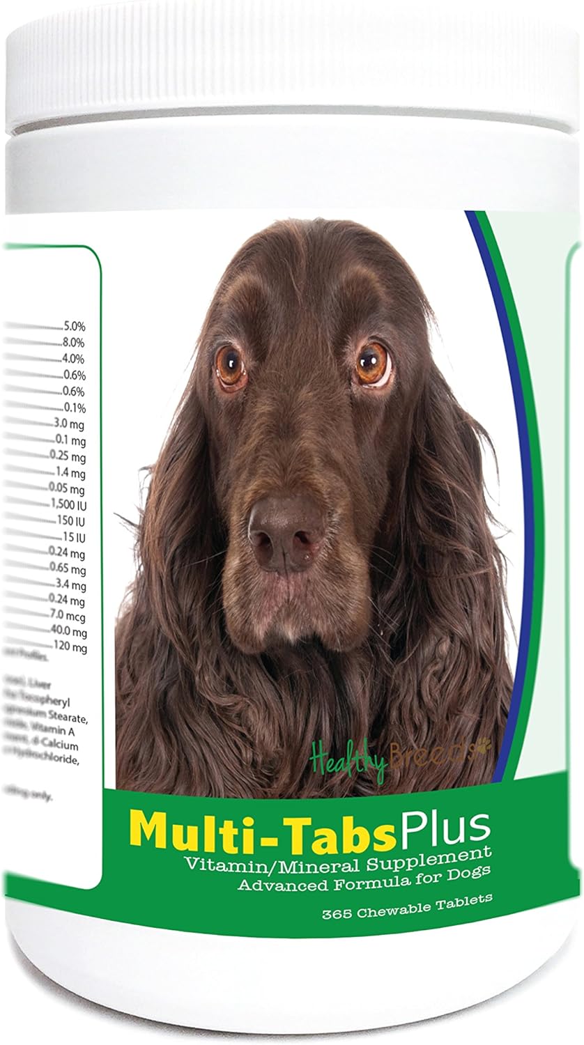 Healthy Breeds Field Spaniel Multi-Tabs Plus Chewable Tablets, 365 Count - görsel 1