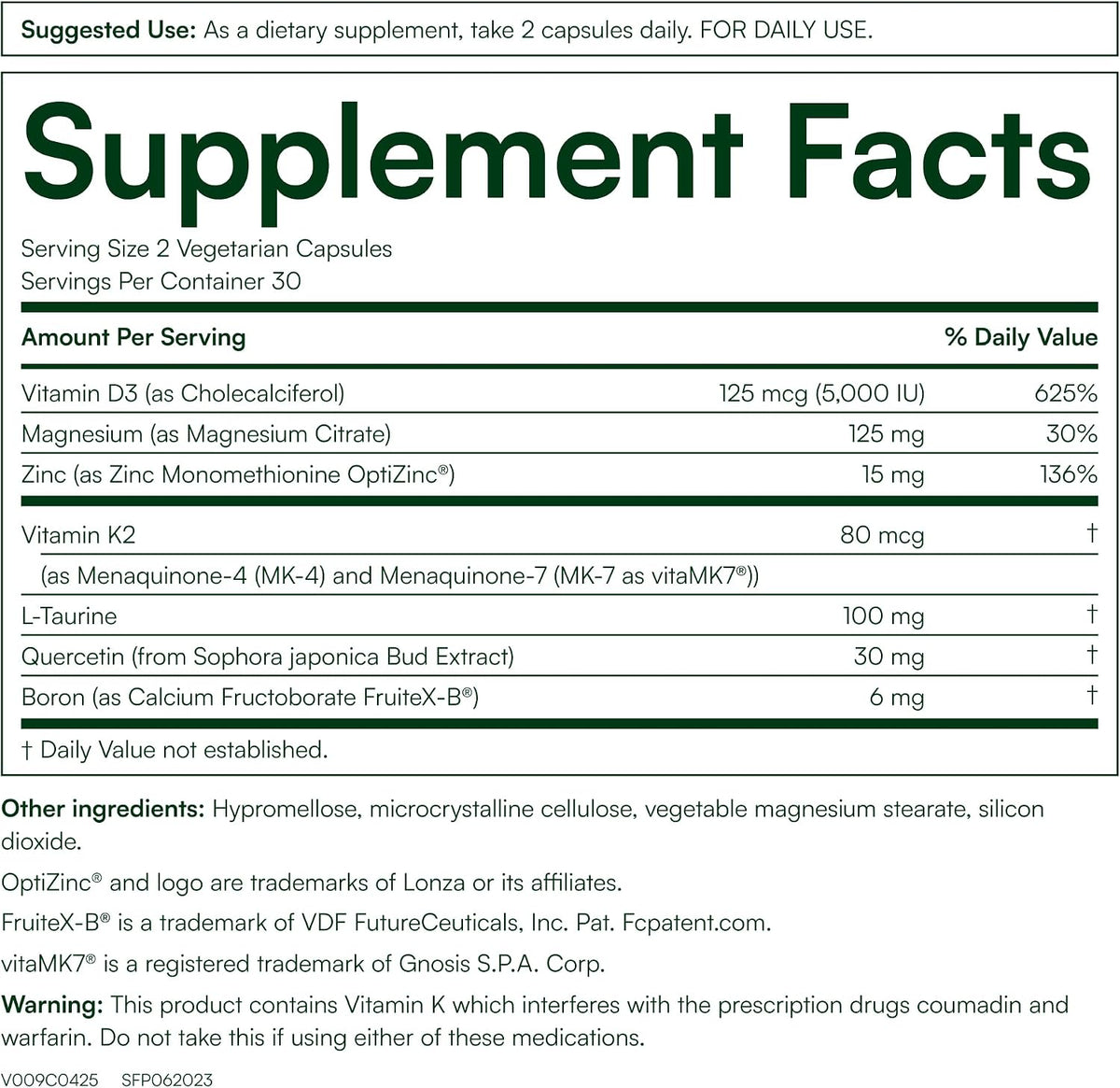 Purity Products Advanced Vitamin D Men's Formula - 60 Vegetarian Capsules - görsel 2