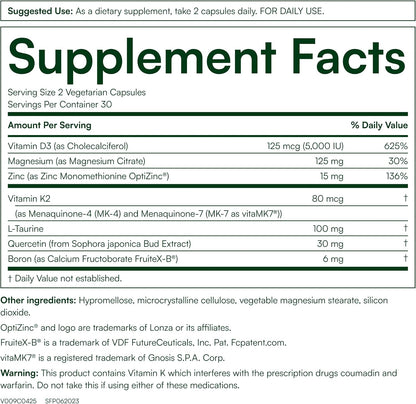 Purity Products Advanced Vitamin D Men's Formula - 60 Vegetarian Capsules