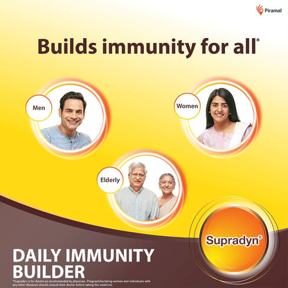 Supradyn Multivitamin Tablets with Minerals and Trace Elements, 225 Tablets