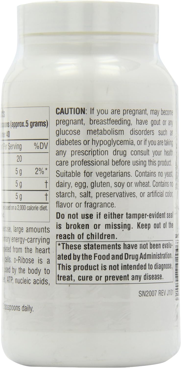 Source Naturals D-Ribose Powder - 200 g - görsel 4