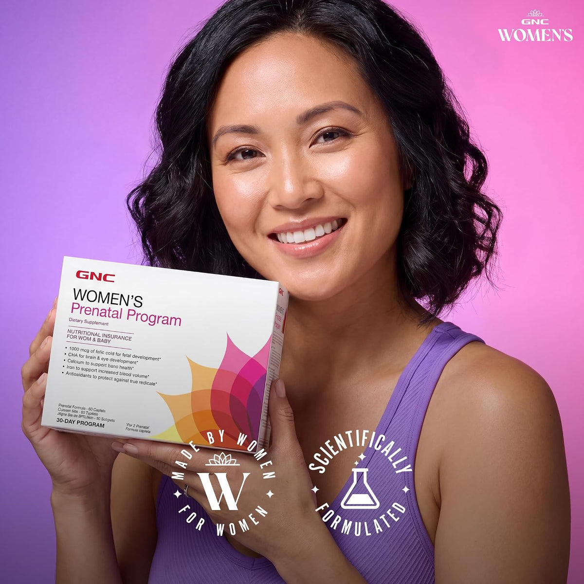 GNC Women's Antenatal Programme - Daily Supplement System, 30 Packs - görsel 6