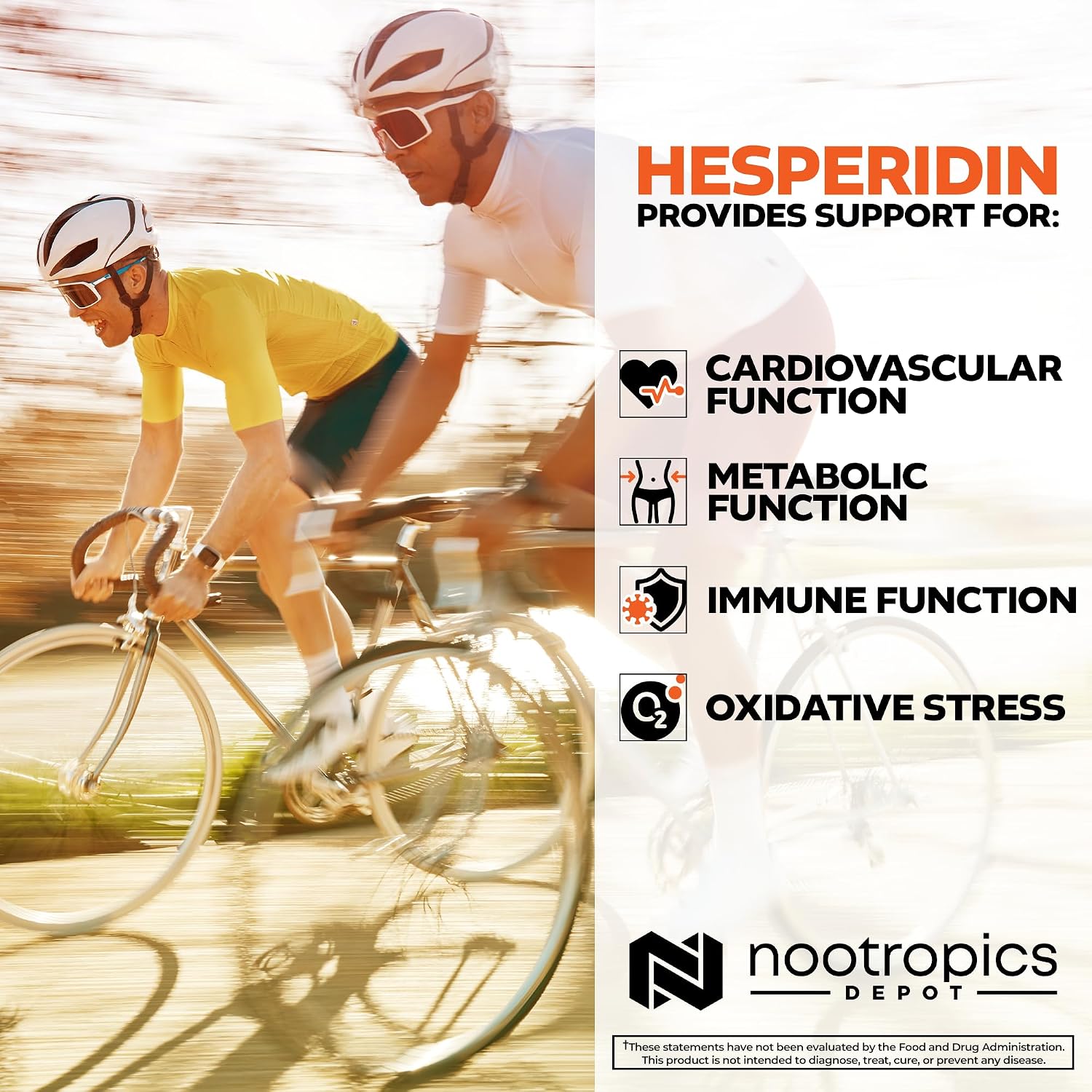 Nootropics Depot Hesperidin Capsules 500mg – 90% Citrus Extract - görsel 4