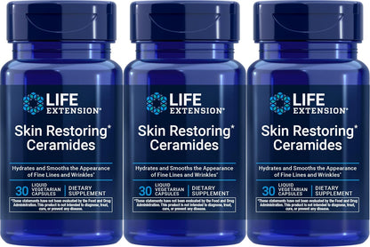 Life Extension Skin Restoring Ceramides, 50 Vegetarian Capsules