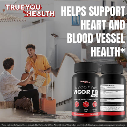 Blood Flow Vigour Fix Pro - Men's Blood Circulation Support