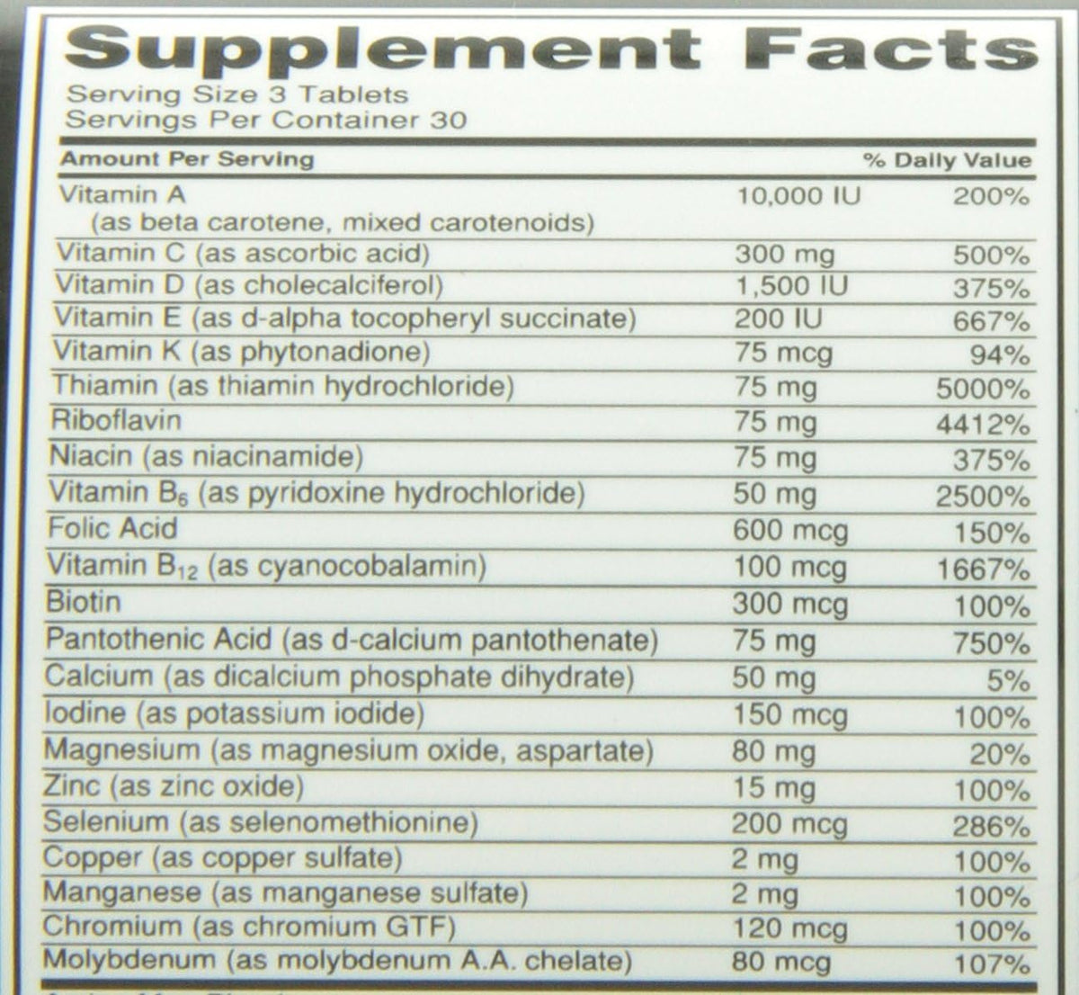 Optimum Nutrition Opti-Men Daily Multivitamin Supplement, 90 Capsules - görsel 9