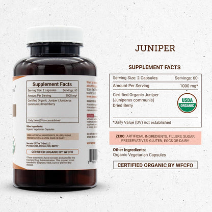 Secrets of the Tribe Organic Juniper Berry – Ingredient sourcing: Single-herb supplements allow you to target – Image 4