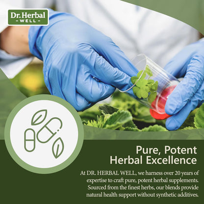 DR. HERBAL WELL Prostate Shield – Natural Herbal Support for Prostate & Immune Health