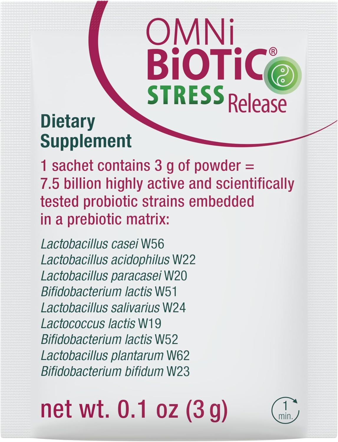 OMNi BiOTiC Stress Release - Clinically Tested Psychobiotic for Stress Management & Gut-Brain Axis Support - 28 Daily Sachets (Vegan, Non-GMO) - görsel 5