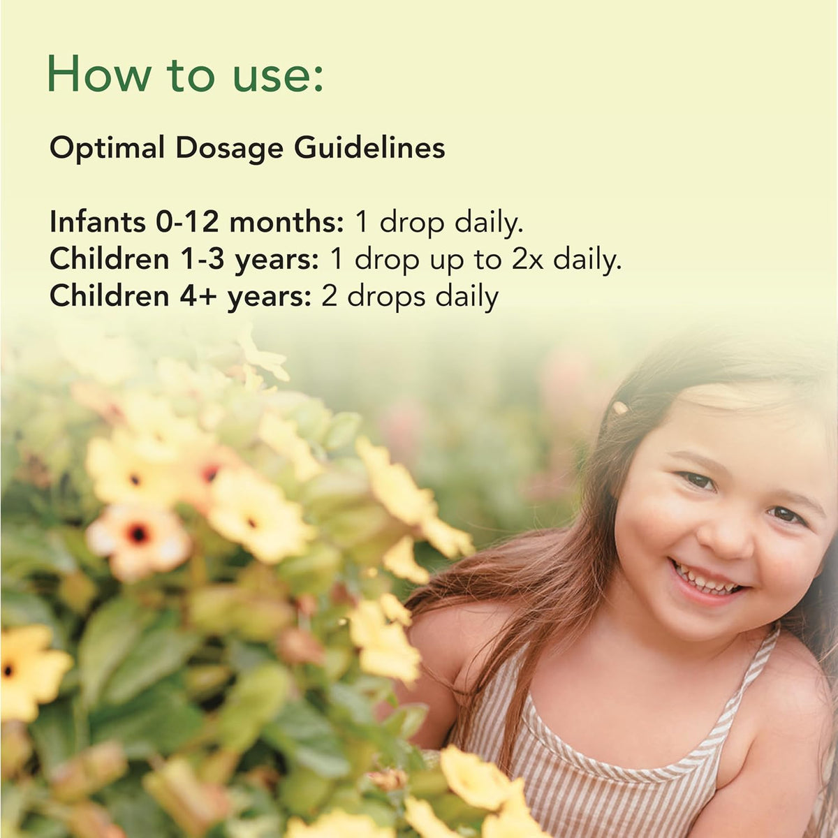 ChildLife Essentials Organic Vitamin D3 Drops – for Infants & Newborns, 400 IU per Serving, USDA Organic, Flavourless (approx. 6 ml) - görsel 8
