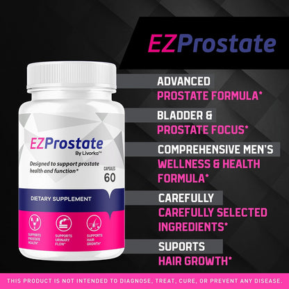 EZ Prostate Supplement (3 Pack) - 180 Capsules