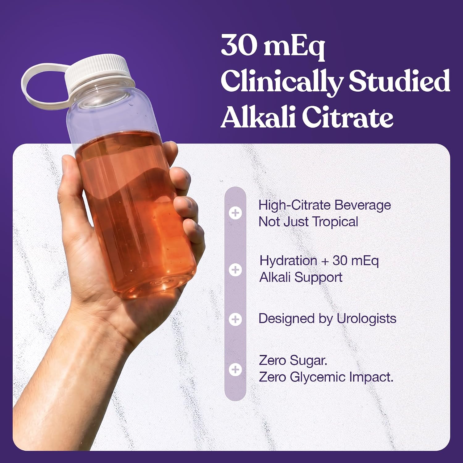Moonstone Stone Stopper Drink Mix, Tropical, Kidney Support Supplement, 30 Day Supply - görsel 5