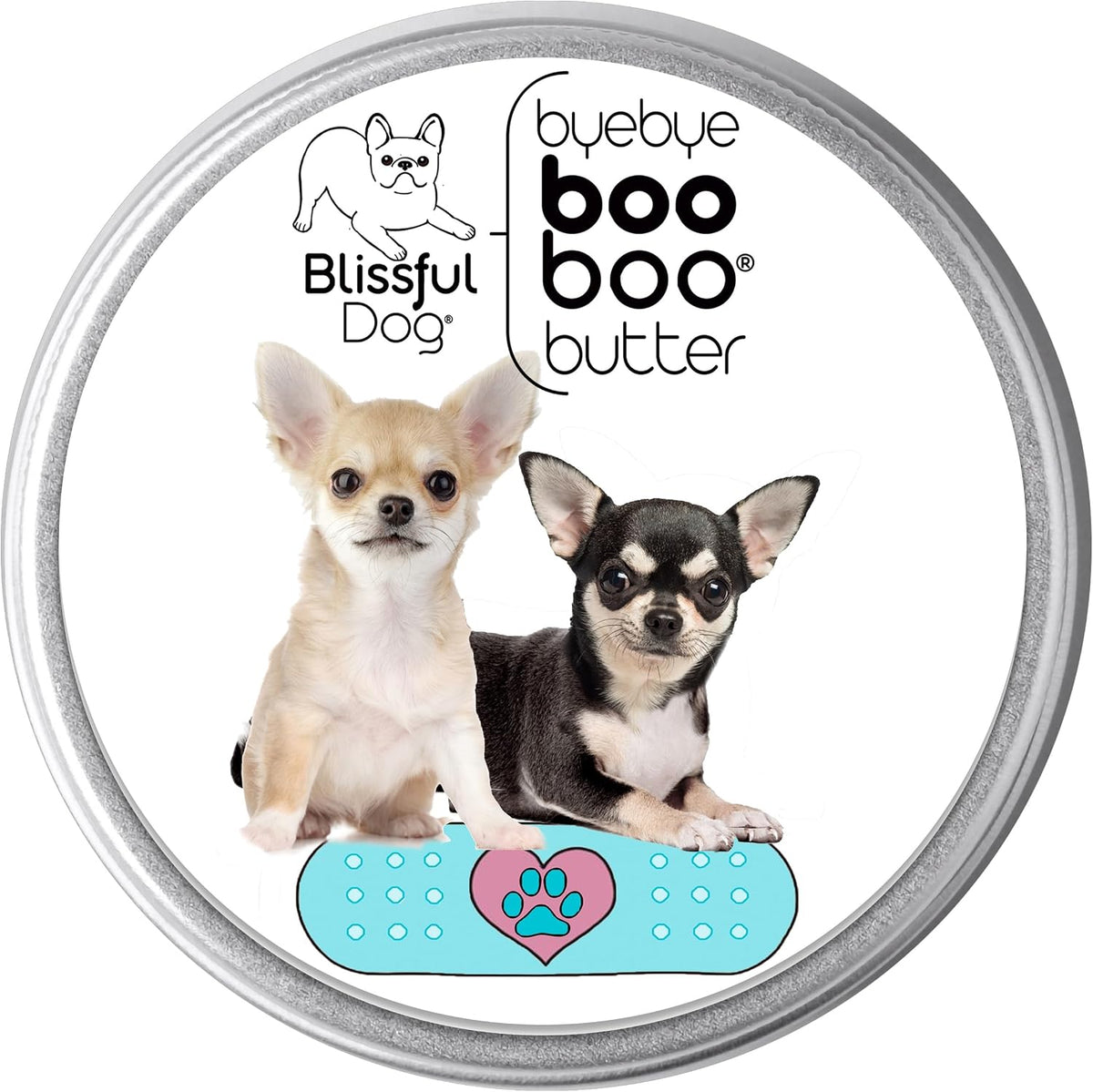 The Blissful Dog 1 oz TIN Chihuahua Booboo Butter - görsel 1