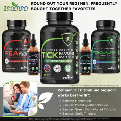 Zenmen Tick Preparedness Method Bundle - – Tick-Immune Support: A proprietary blend of nutrients and botanicals – Image 9