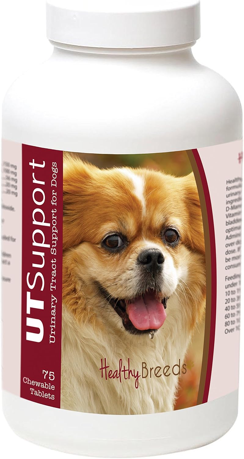 Healthy Breeds Tibetan Spaniel Cranberry Chewables – Urinary Tract Support – Supports a Healthy Bladder & Natural Defences – 75 Chewables - görsel 1