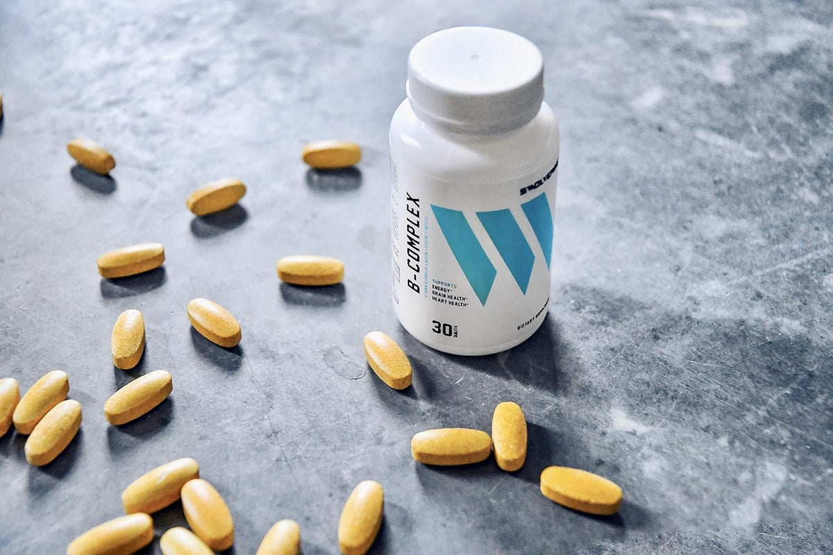 Swolverine B-Vitamin Complex | B-Complex Supplement with All 8 B Vitamins, Choline, Inositol, Biotin - 30 Servings - görsel 3