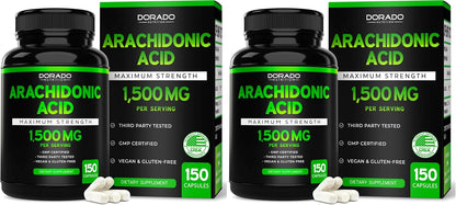 Dorado Nutrition Arachidonic Acid Supplement 1500mg, 150 Capsules