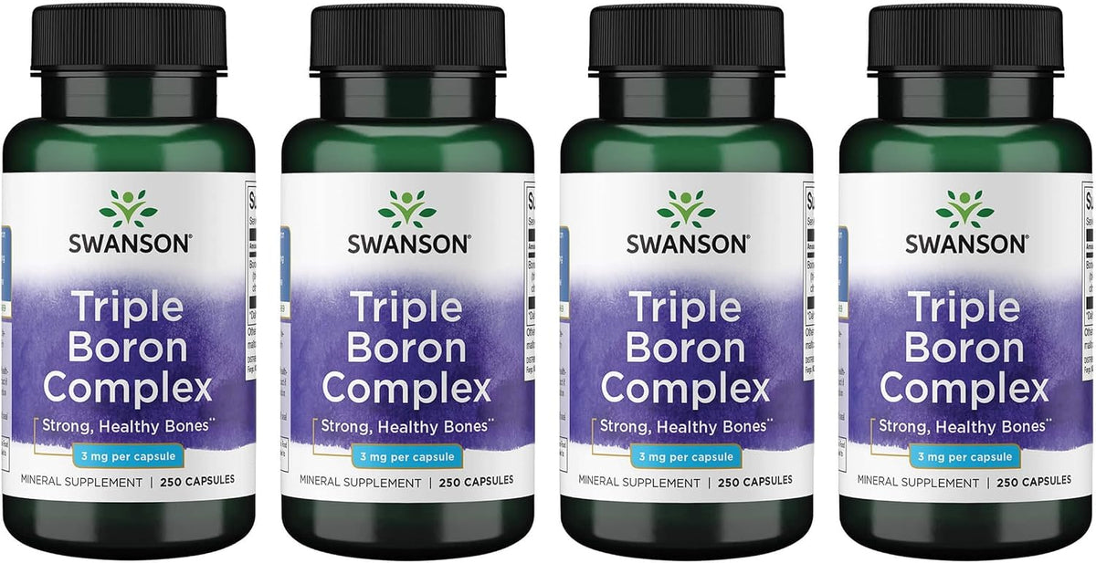 Swanson Triple Boron Complex - Bone & Joint – Trusted brand: Swanson has decades of experience manufacturing – Image 10