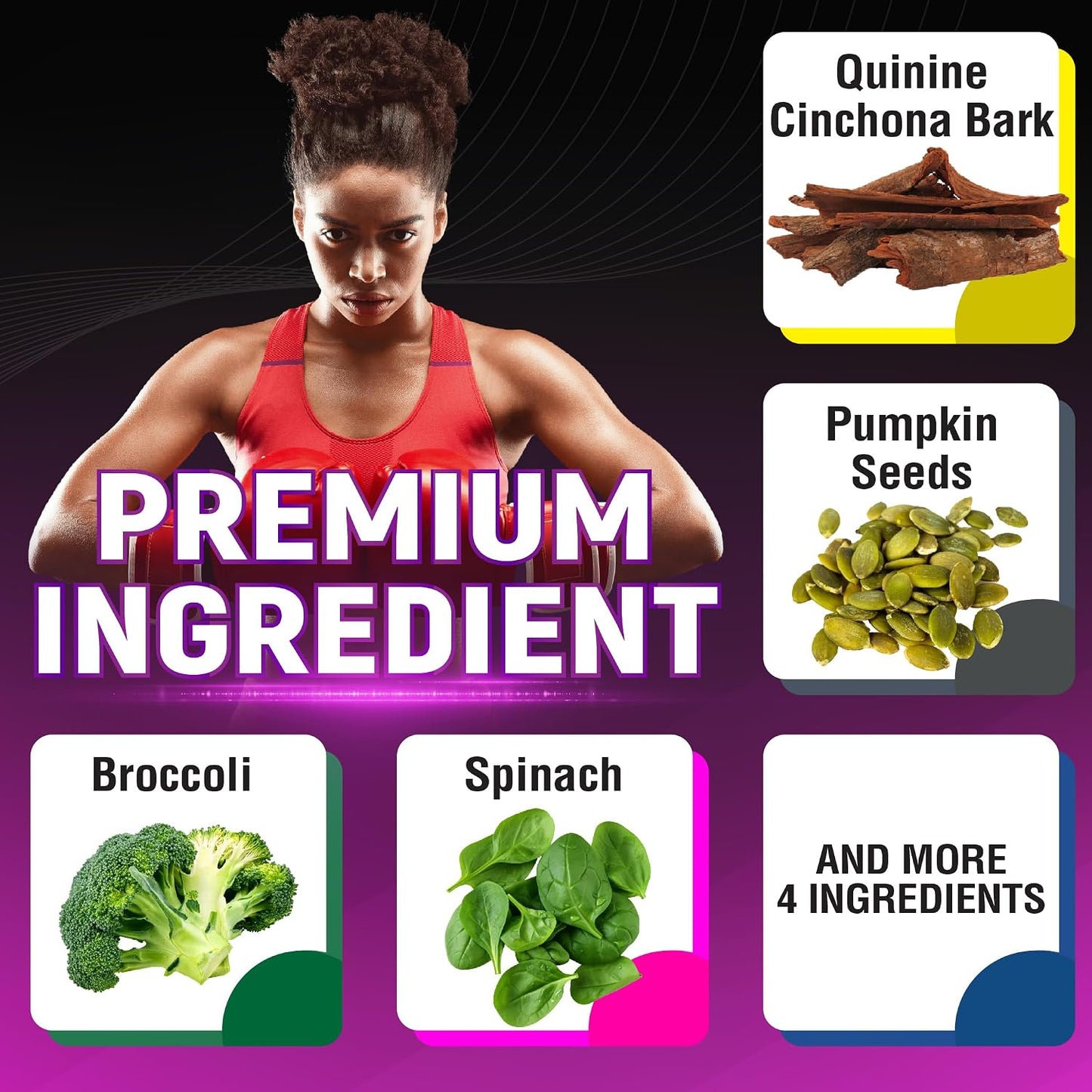 CIVIMUNA Quinine Cinchona Bark Capsules - 90 Capsules - görsel 4