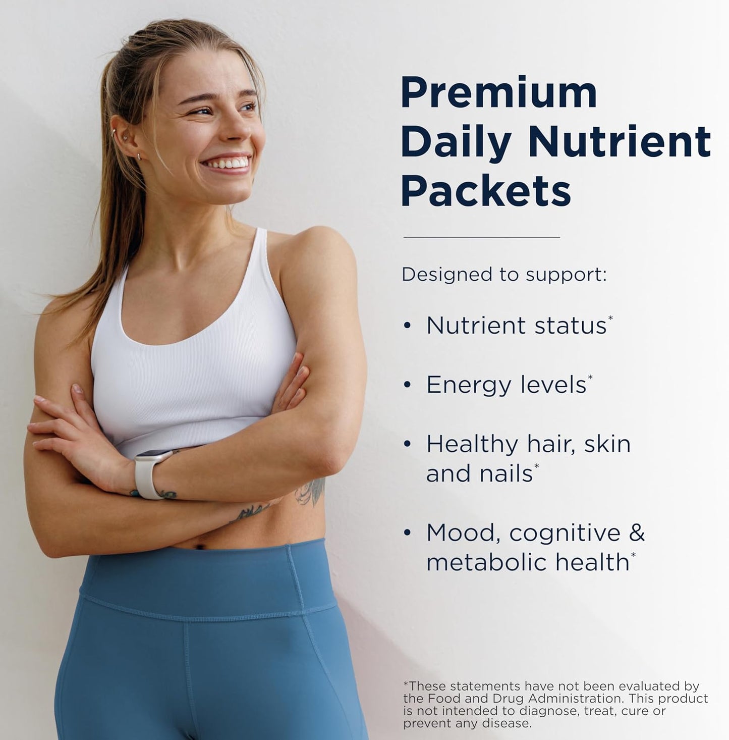 Designs for Health Twice Daily Essential Packets – Daily Multivitamin with Omega-3 Fish Oil - görsel 2