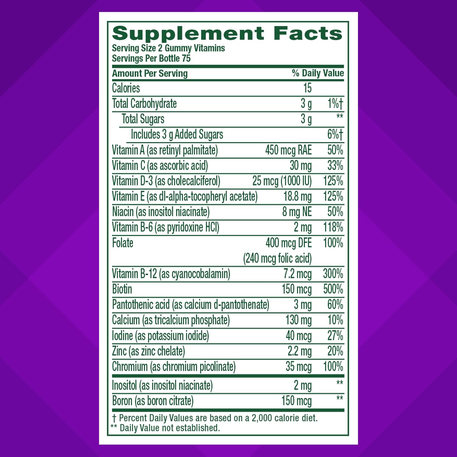 Vitafusion Women's Multivitamin Gummy – 150 Adult Gummies – Berry Flavour - görsel 4