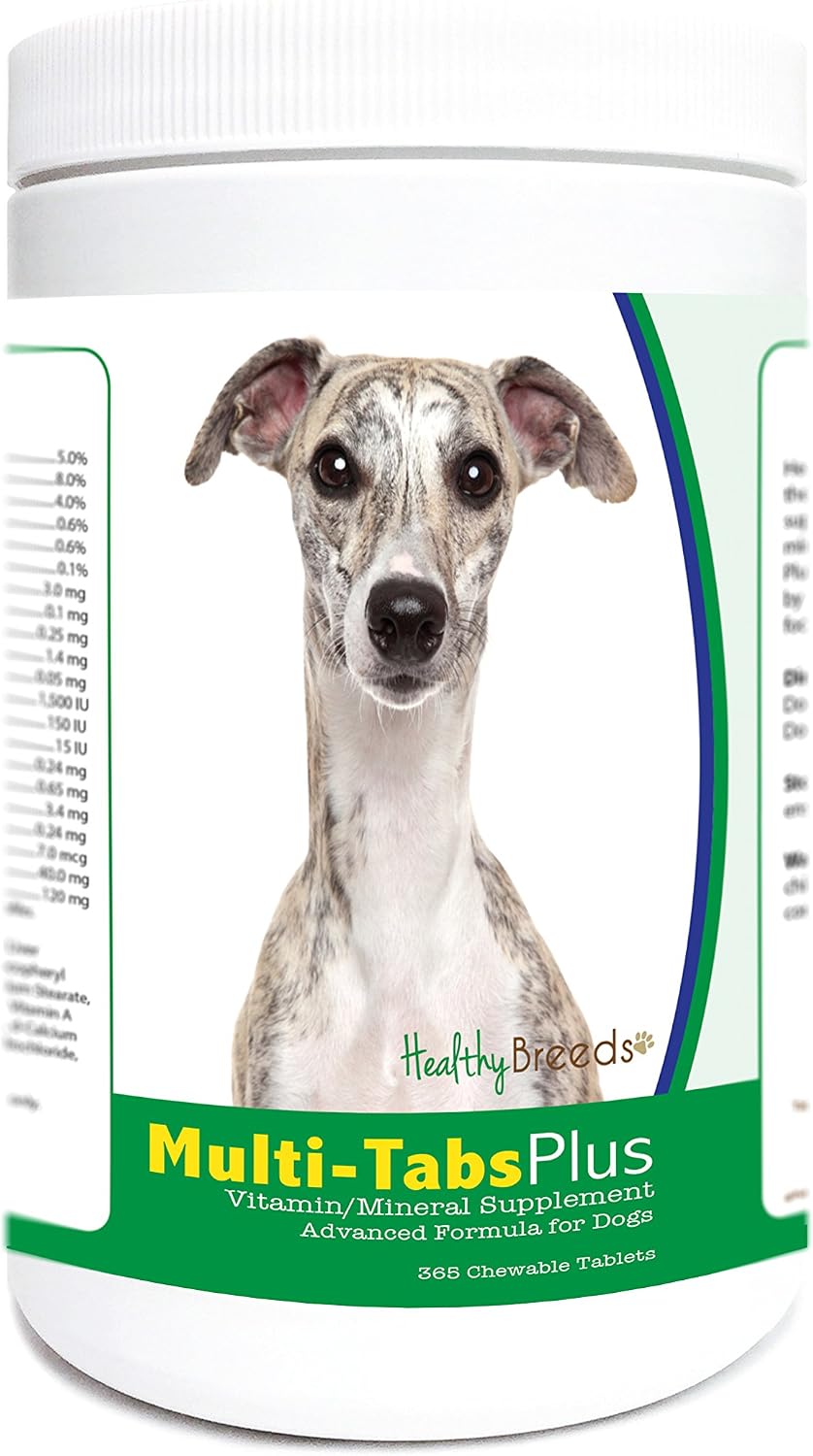Healthy Breeds Whippet Multi-Tabs Plus Chewable Tablets 365 Count - görsel 2