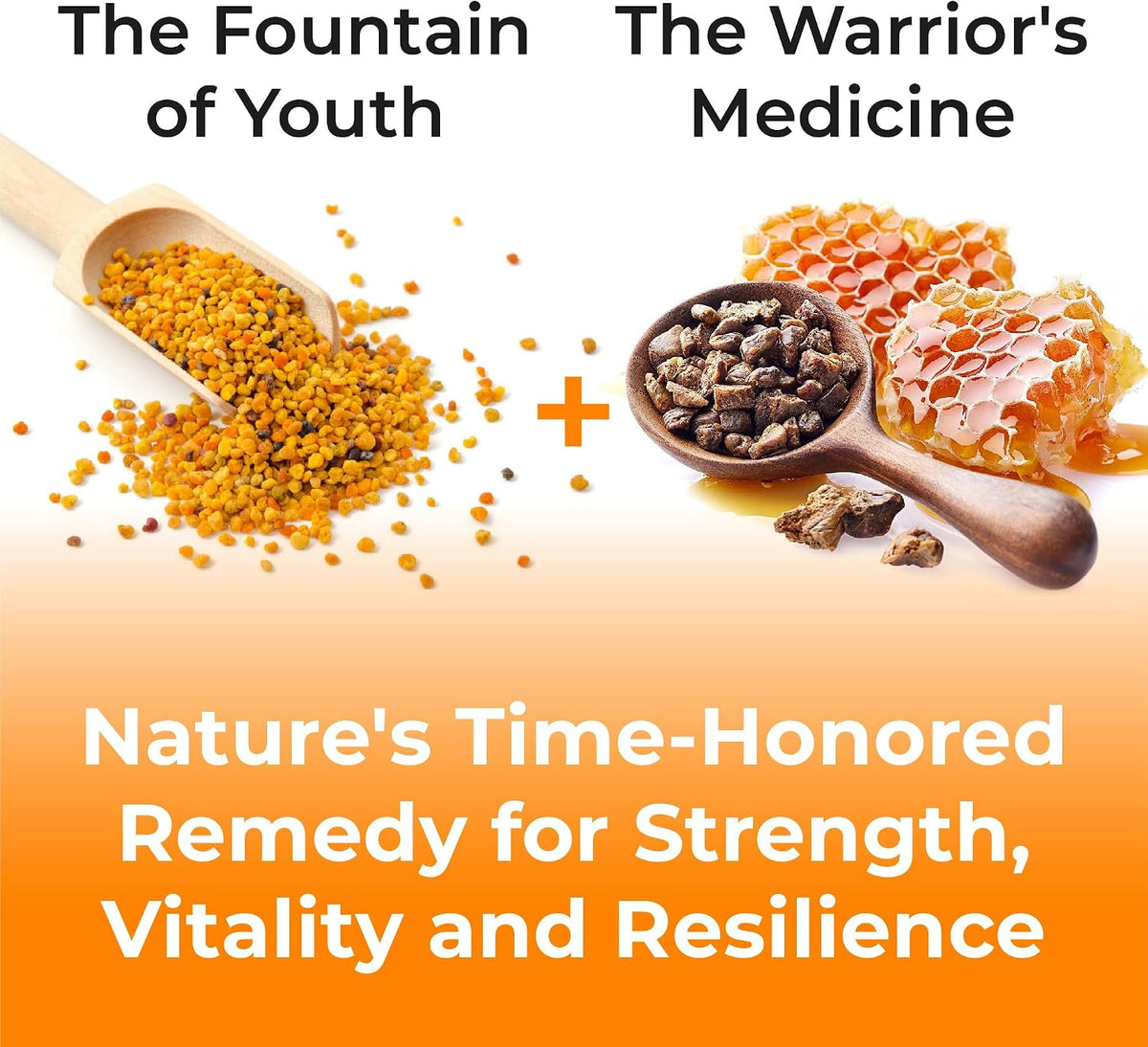 Bee Pollen Capsules with Propolis – Organic Supplement for Energy, Vitality & Immune Support - görsel 2