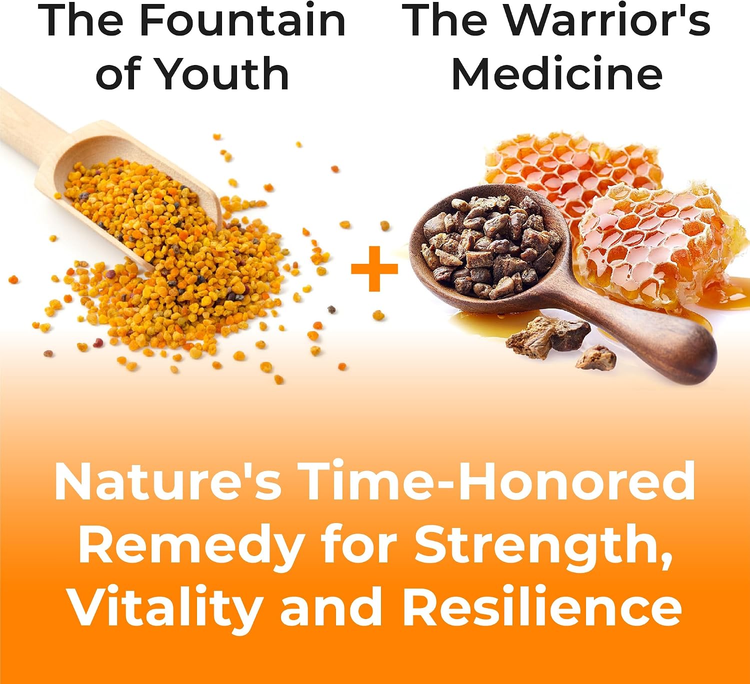 Bee Pollen Capsules with Propolis – Organic Supplement for Energy, Vitality & Immune Support - görsel 2