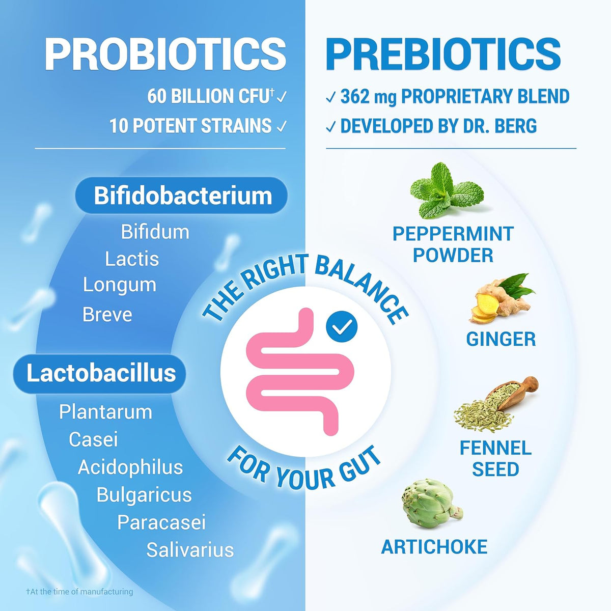Dr. Berg Probiotic Supplement - 60 Billion CFUs - 30 Capsules - görsel 8