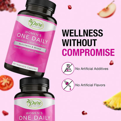 Pure By Nature One-Daily Multivitamin for Women, 60 Tablets