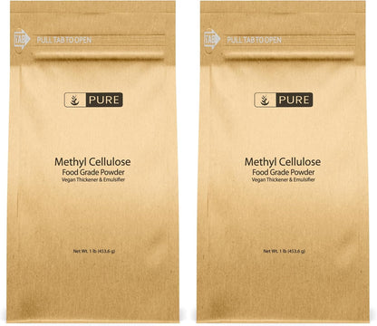 Pure Original Ingredients Methylcellulose (70g) - Always Pure, Thickener & Emulsifier, Food Grade
