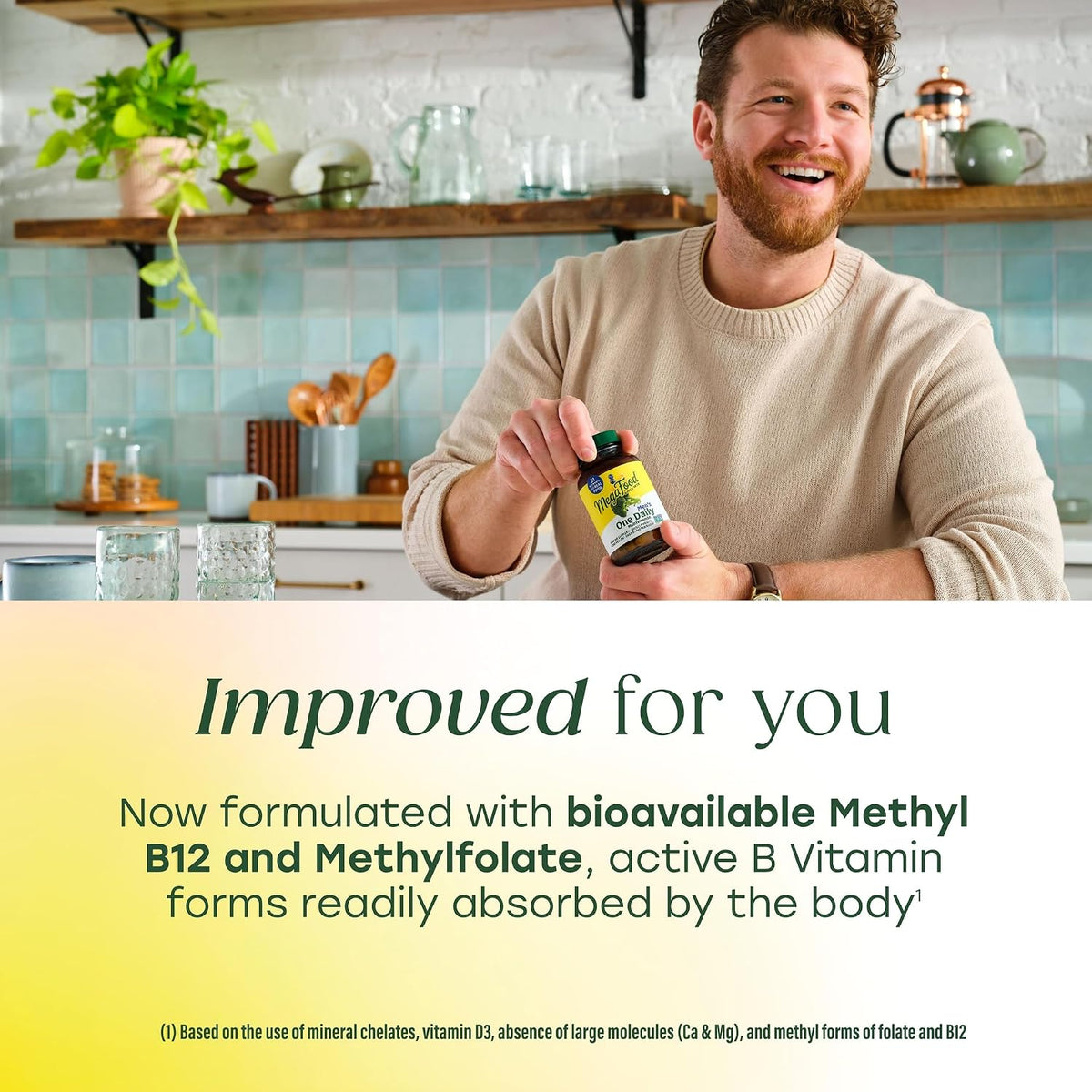 MegaFood One Daily Men's Multivitamin – 90 Tablets - görsel 6