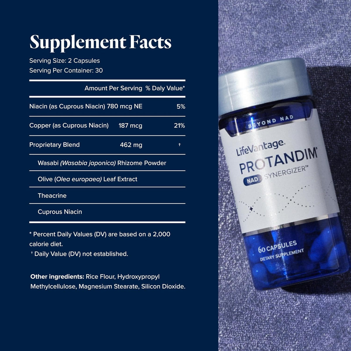 LifeVantage Protandim NAD Synergizer – 60 Capsules - görsel 2