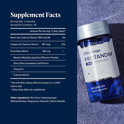 LifeVantage Protandim NAD Synergizer – 60 Capsules