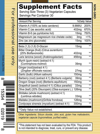Priority One Vitamins Biotic Extra - 90 Vegetarian Capsules