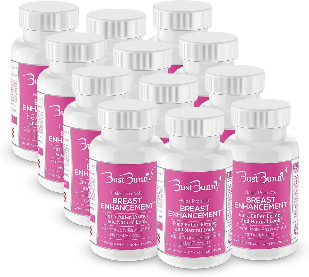 Bust Bunny Bust Enhancement Pills – 6 Month Supply - görsel 7