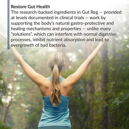 BioTrust Gut Reg – Gut Health Food Supplement with PepZin GI, L-Glutamine & Ginger Extract (60 Capsules)