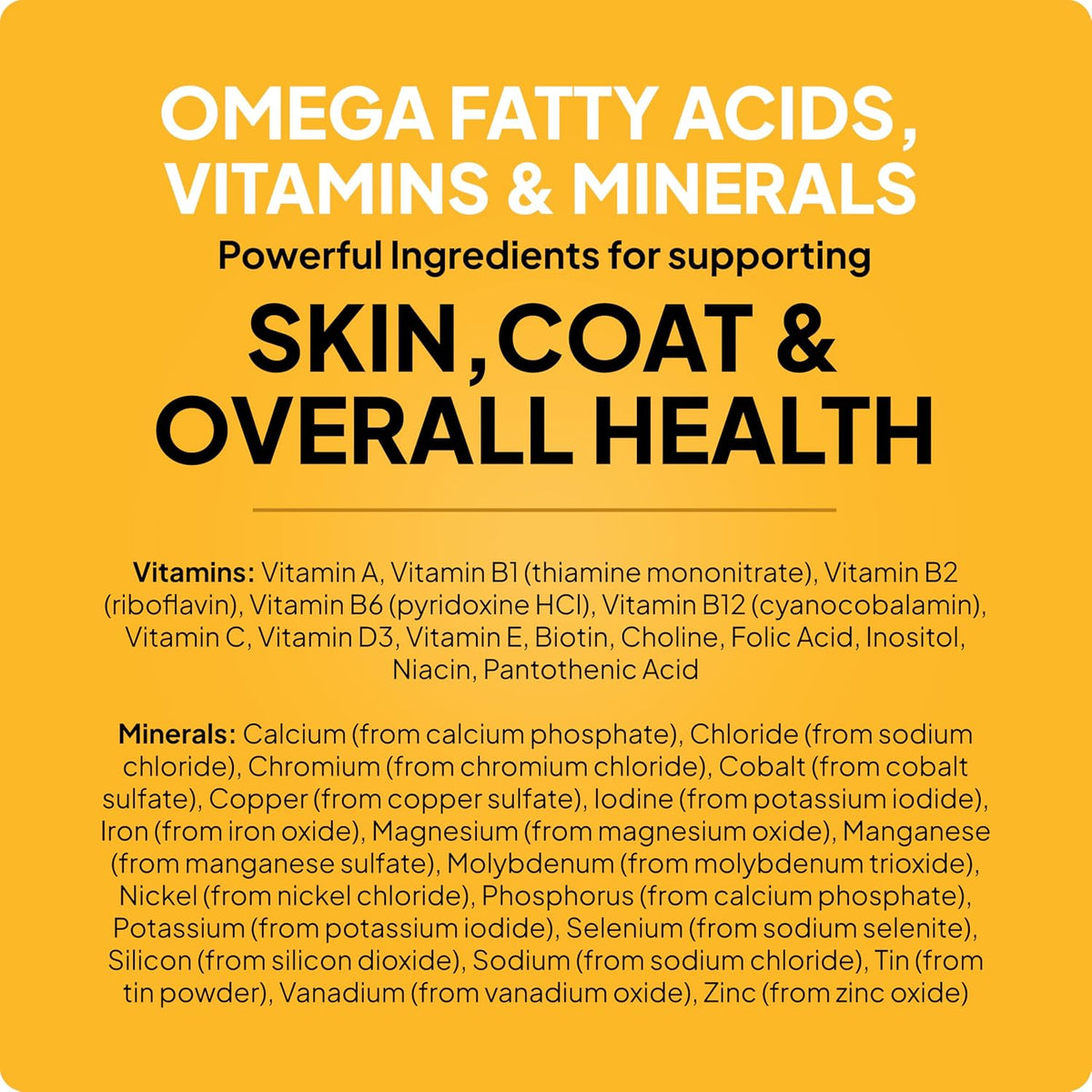 Pala-Tech Canine F.A Plus Granules - Dog Multivitamin with Omega Fatty Acids, Vitamins & Minerals - 650g - görsel 4