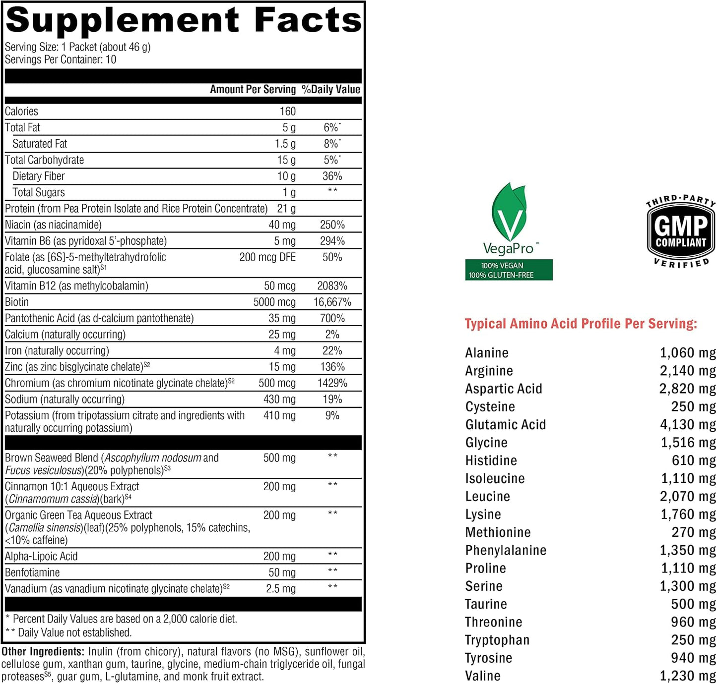 XYMOGEN OptiMetaboliX – Metabolism Support with B12, Folate and InSea2 – Vanilla Delight (10 Servings) - görsel 2