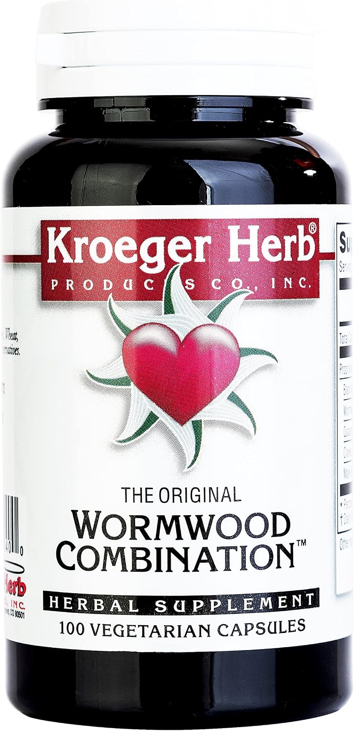 Kroeger Herb Wormwood Combination 100 Vcaps - görsel 2