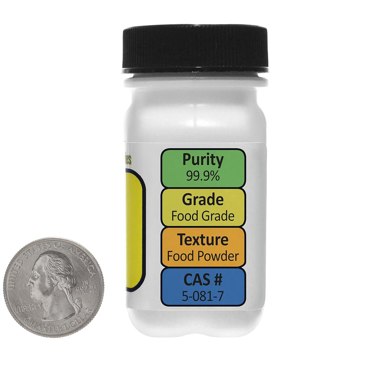 Ascorbic Acid [C6H8O6] 99.9% ACS Reagent Grade Powder, 57 g - görsel 2