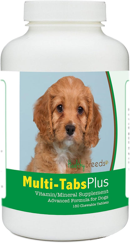 Healthy Breeds Toy Fox Terrier Multi-Tabs Plus Chewable Tablets 180 Count