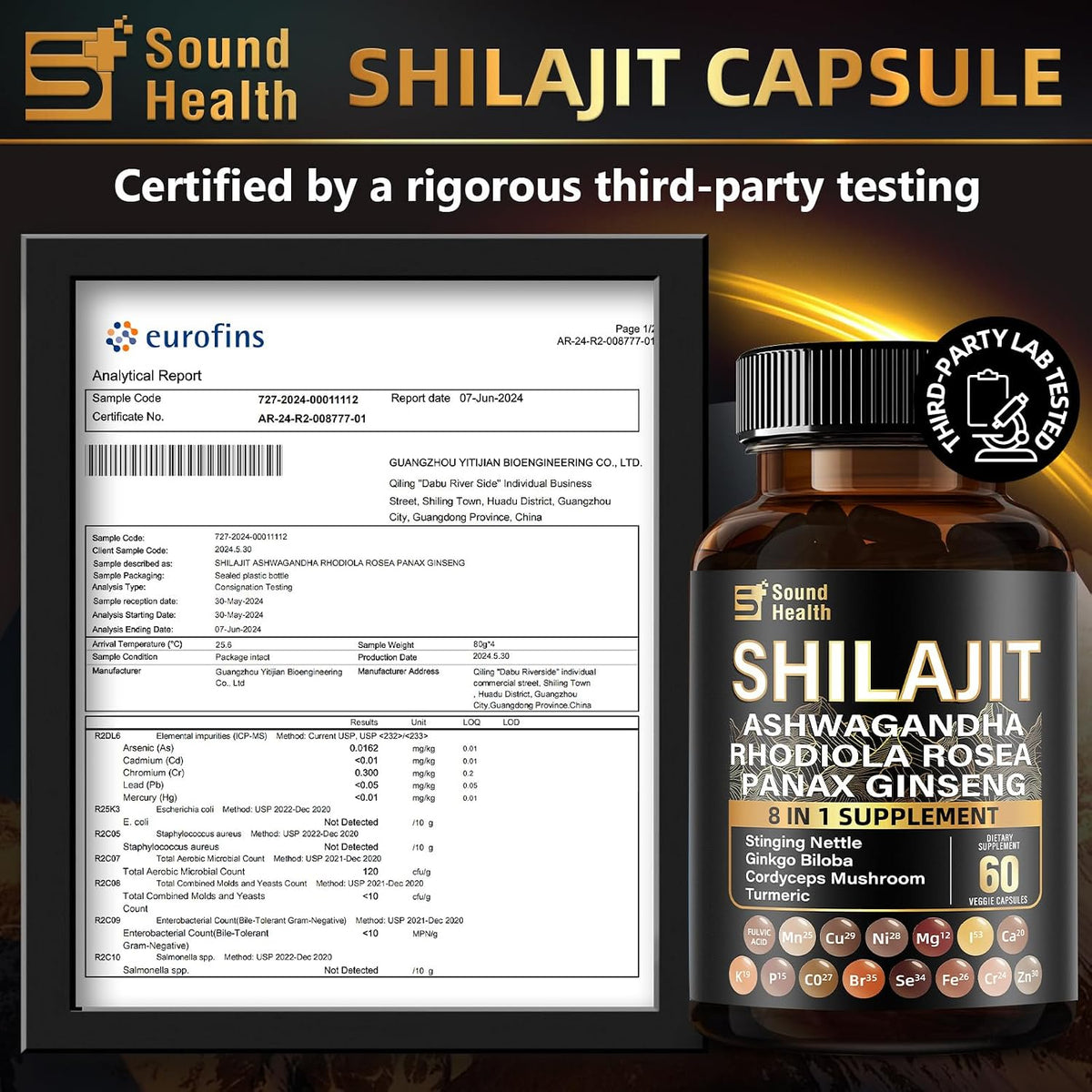 Irish Sea Moss & Shilajit Bundle – Natural Energy, Sleep Support & Hair Growth Supplement - görsel 4