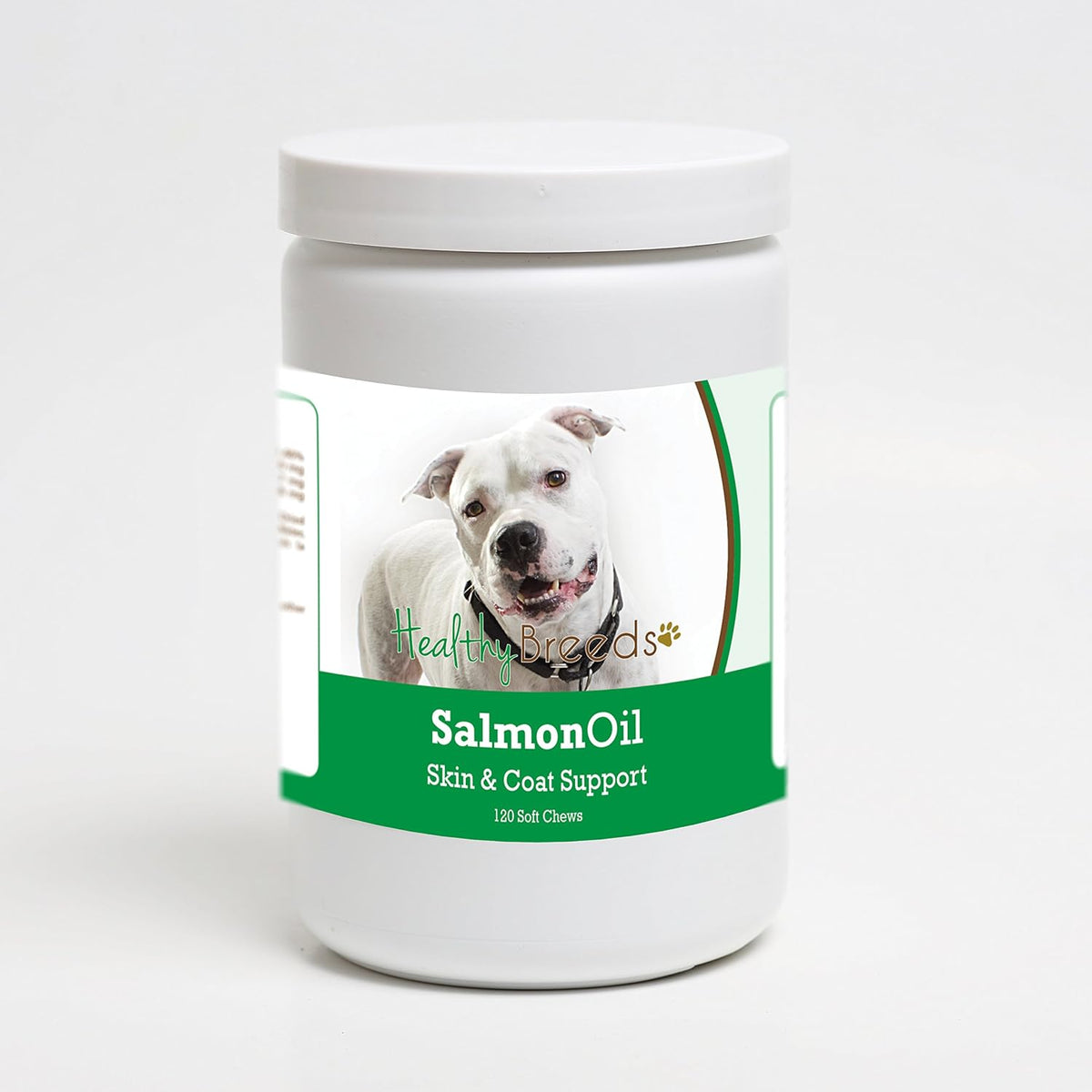 Healthy Breeds Pit Bull Salmon Oil Soft Chews 120 Count - görsel 1