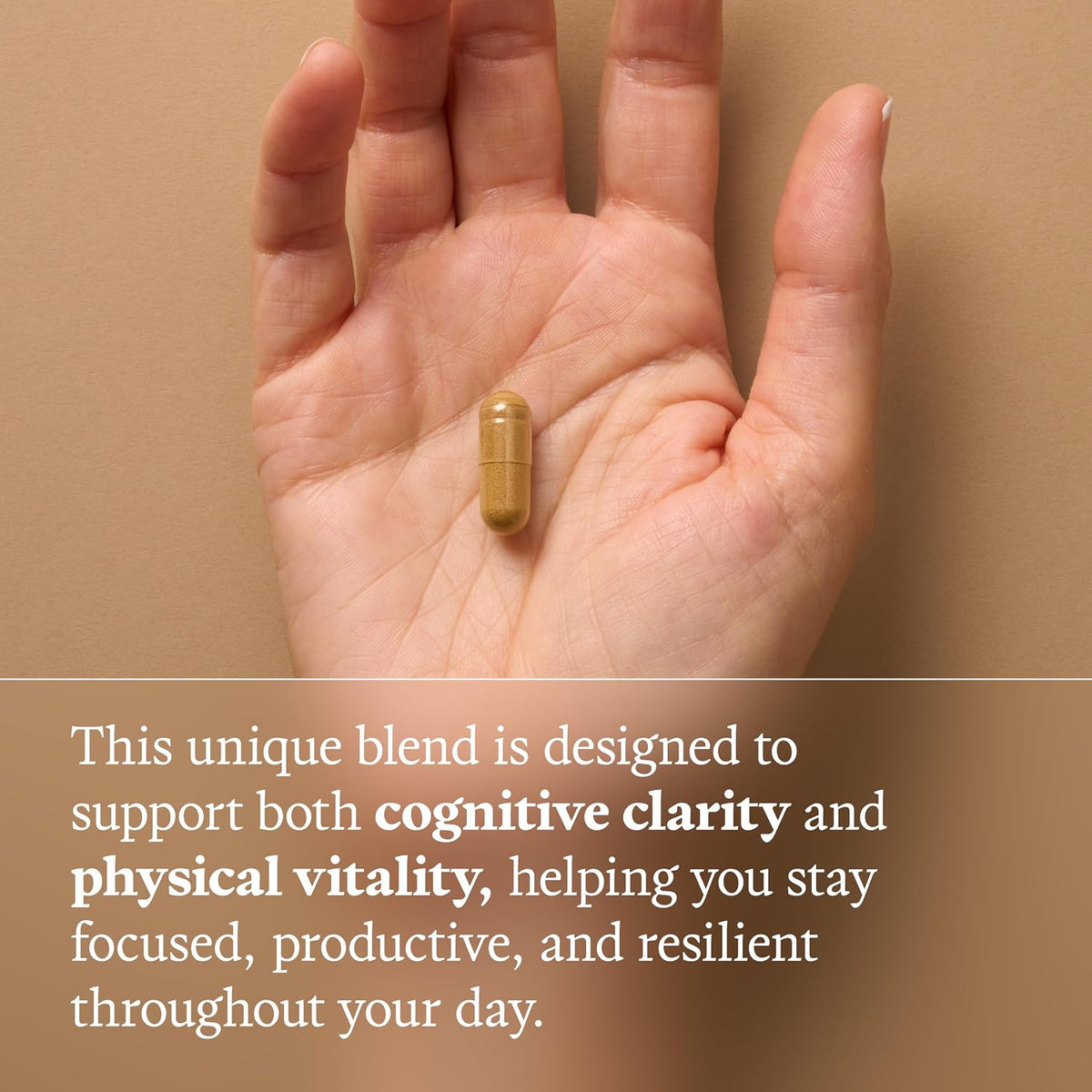 Beyond Focus Organic Mushroom Supplement - Brain Support for Memory and Focus - 30 Capsules - görsel 6