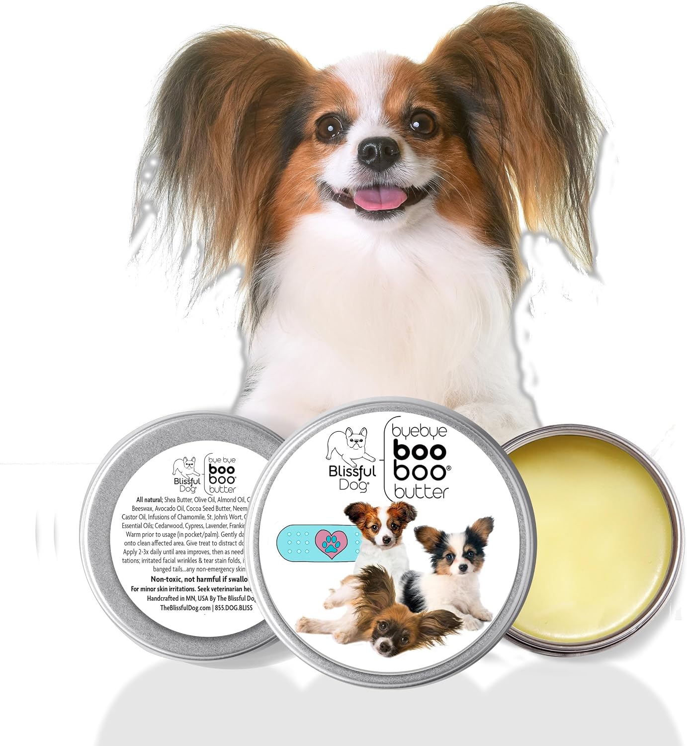 The Blissful Dog Papillon Boo Boo Butter, 16 oz (454 g) - görsel 2