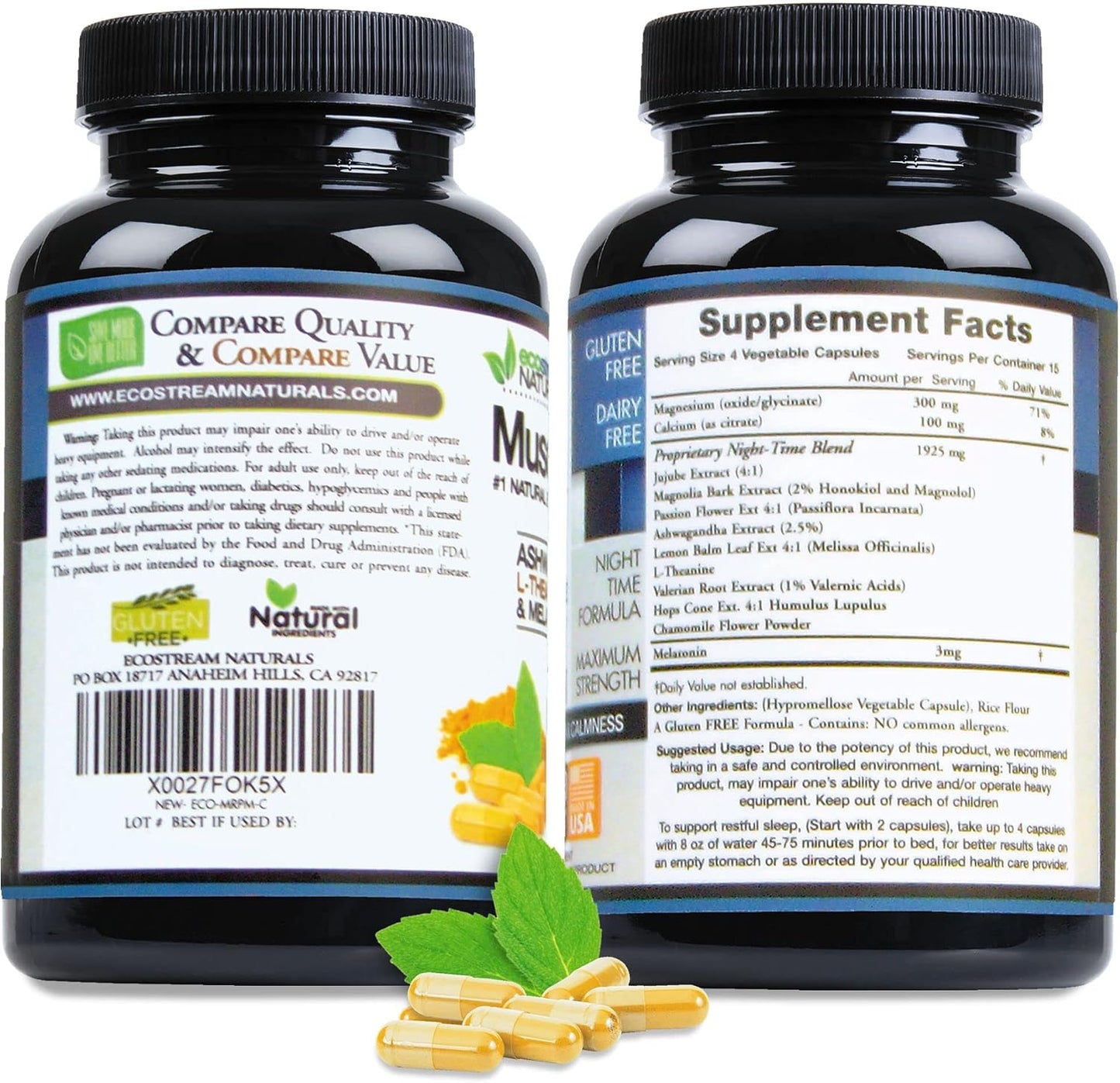 MuscleRelax PM Night-time - 60 Capsules - görsel 2