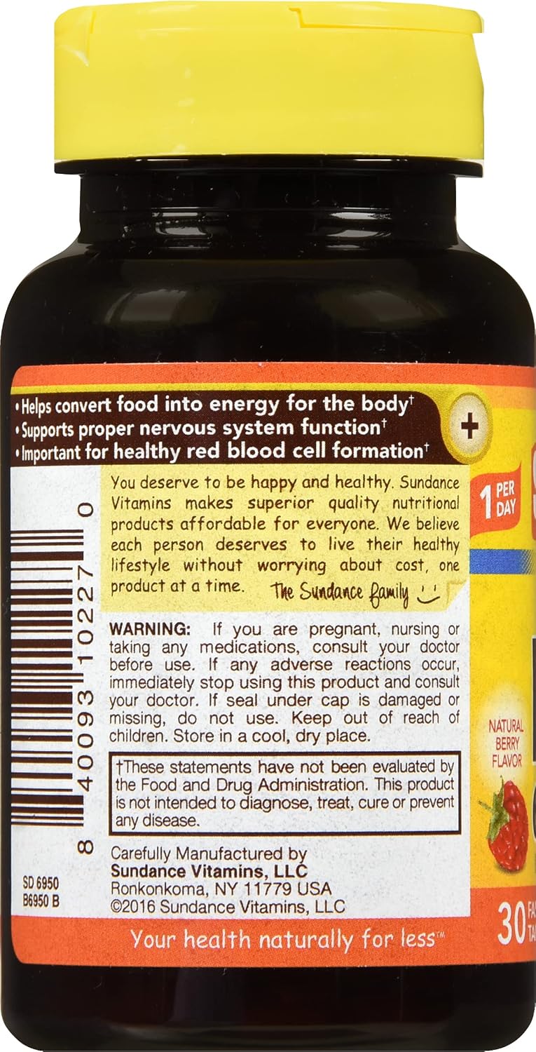 Sundance Ultra B-12 6000 mcg Essential B Vitamin - görsel 2